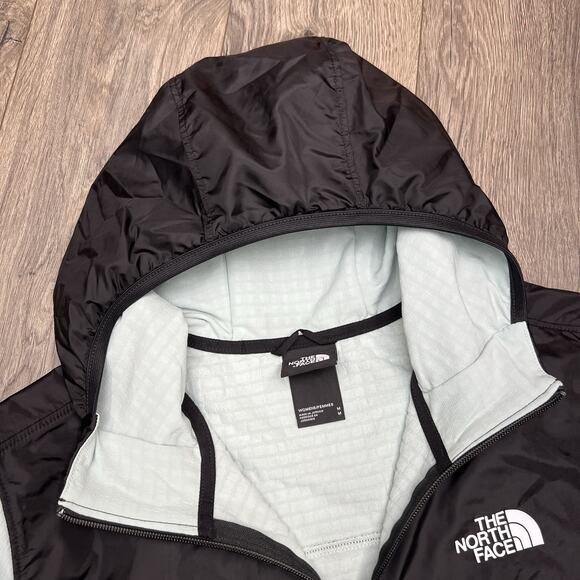 The North Face Size Medium Womens Muted Pine Green Tekware Grid Hybrid - Picture 12 of 13